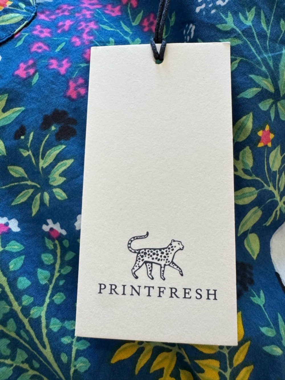 Printfresh Must Love Dogs Indigo Blue Sleep Shirt Organic Cotton - Picture 3 of 11